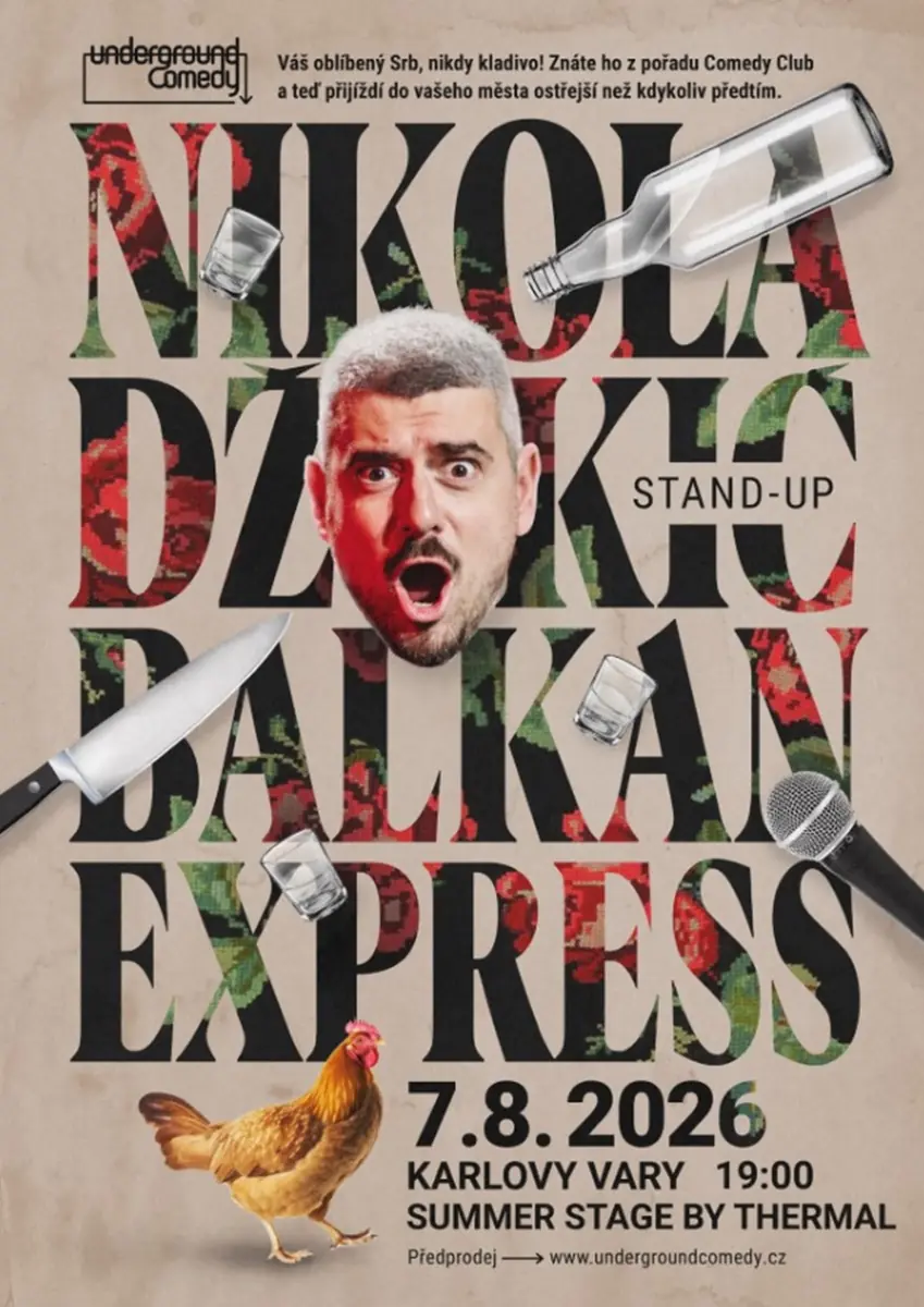 Summer Stage by Thermal - Nikola Džokič: Balkan Express — Terasa restaurace Hotelu Thermal, Карлові Вари