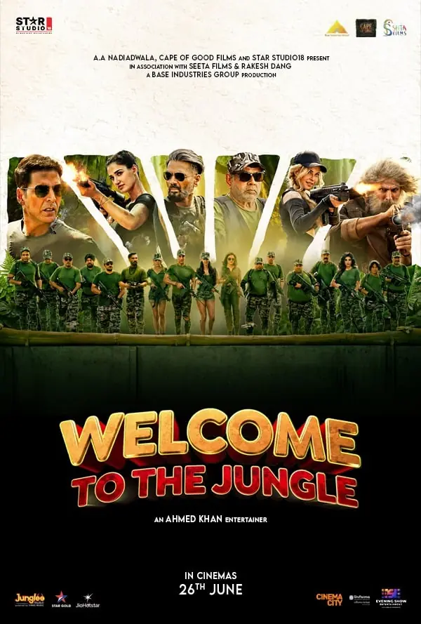 Welcome To The Jungle — Cinema City, Praha