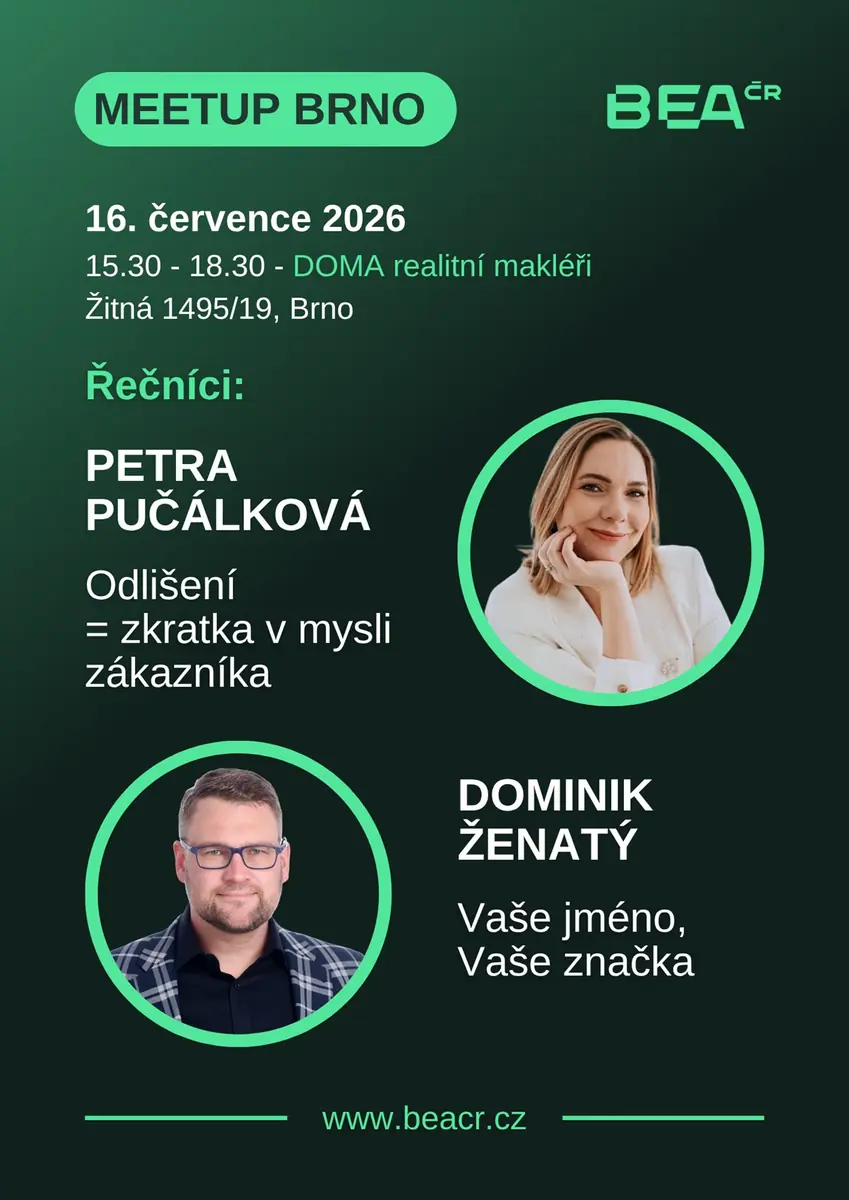 MeetUP BEA ČR Brno — DOMA realitní makléři, Brünn