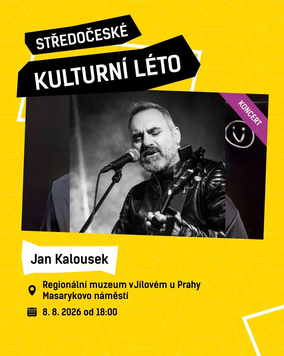 Konzert von Jan Kalousek in Jílové u Prahy — Prag