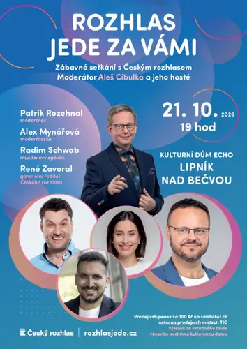Rozhlas jede za vámi: Road show s Alešem Cibulkou
