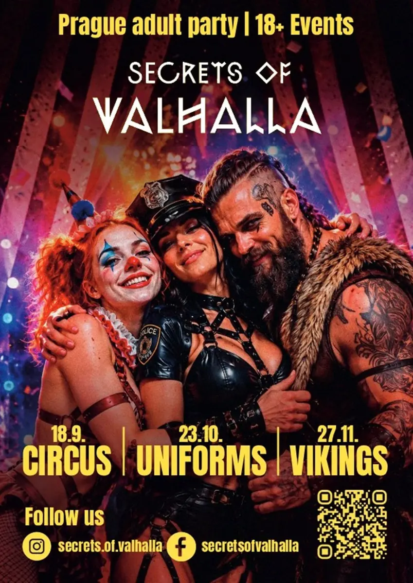 Secrets of Valhalla - CIRCUS — P.M. Club & Cocktail Music Bar, Praha