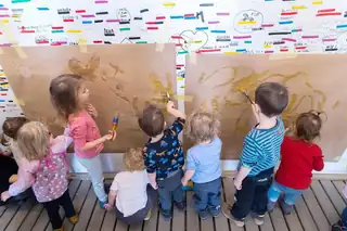 Colorful Morning: Painting Experiments