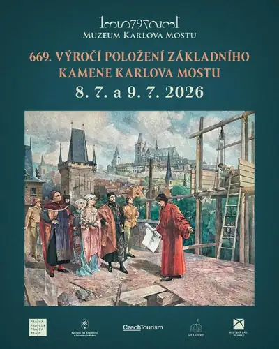 669. výročí založení Karlova mostu - historická ceremonie