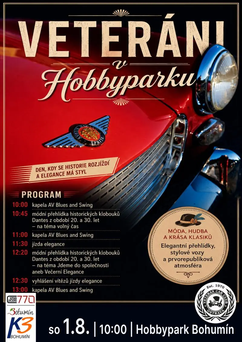 Veteranen im Hobbypark — K3 Bohumín - Kino, Bohumín