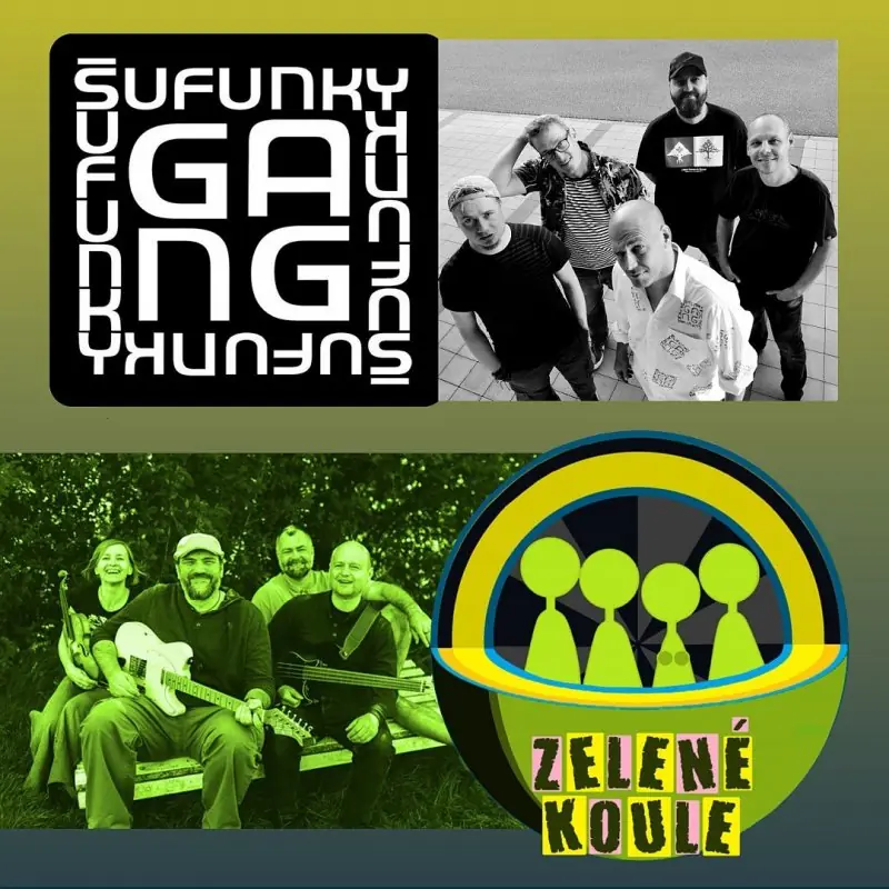 Šufunky Gang + Zelené koule (Konzert) — Kulturní dům, Uherské Hradiště