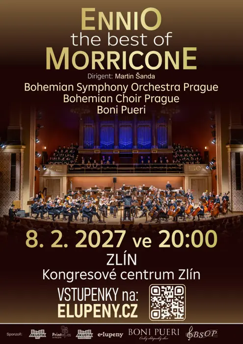 BOHEMIAN SYMPHONY ORCHESTRA PRAGUE - The Best of Ennio Morricone! — Congress Centre Zlín, Zlín