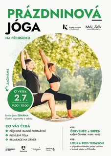 Summer Yoga at Příhrádek