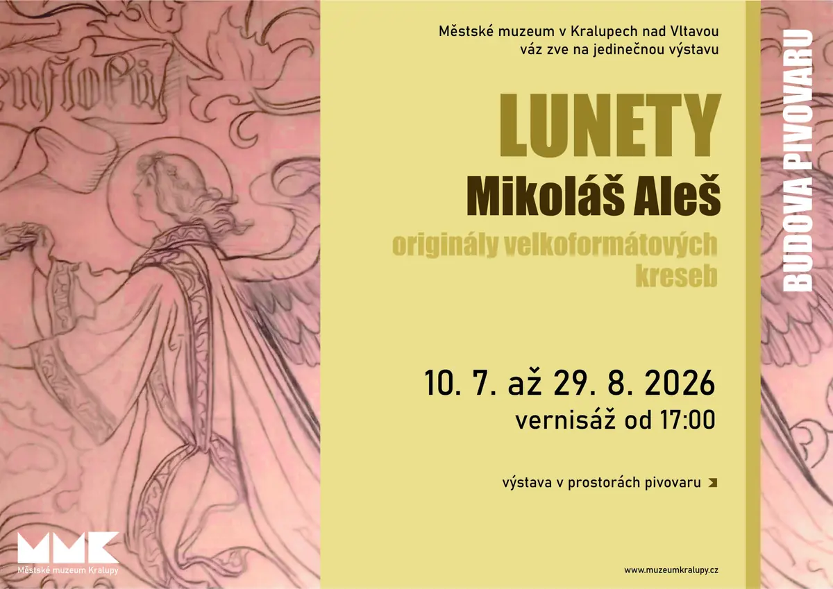 Mikoláš Aleš - Lunettes — Municipal Museum in Kralupy, Kralupy nad Vltavou