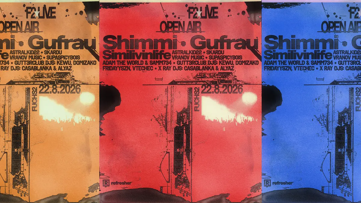 F2 LIVE OPEN AIR: Shimmi ★ Gufrau ★ Similivinlife & more — Fuchs2, Прага