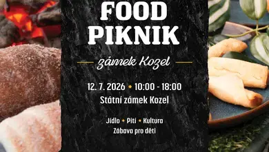 Street-Food-Picknick auf Schloss Kozel — Staatliches Schloss Kozel, Šťáhlavy