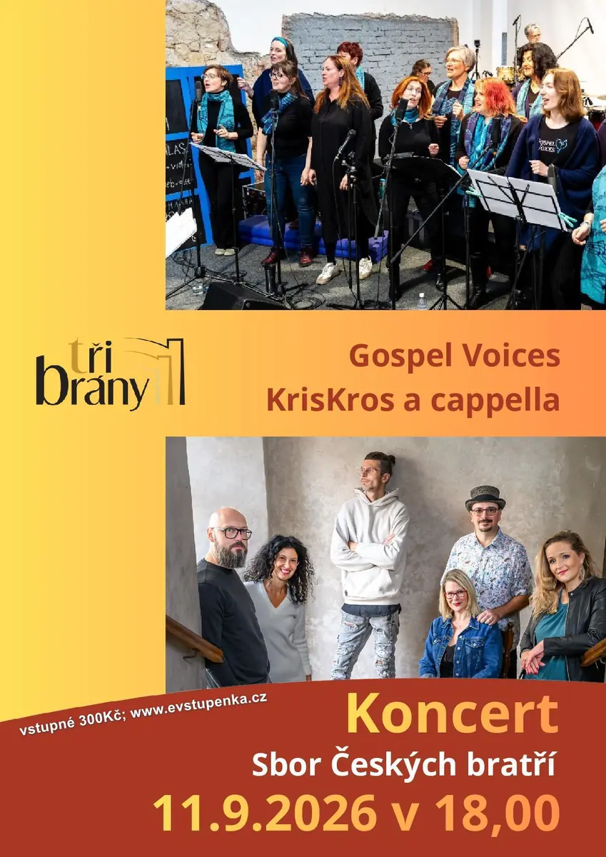 Gospel Voices KrisKros a cappella — Sbor českých bratří, Млада-Болеслав