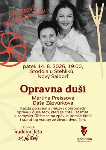 Лечебница душ Мартины Прейсовой и Даши Зазвюркове - добавлено