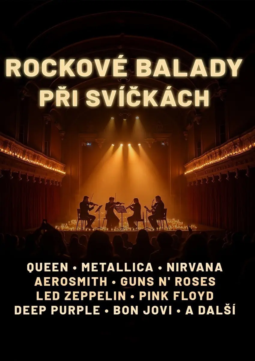 Rock Ballads by Candlelight — K3 Bohumín - Cinema, Bohumín