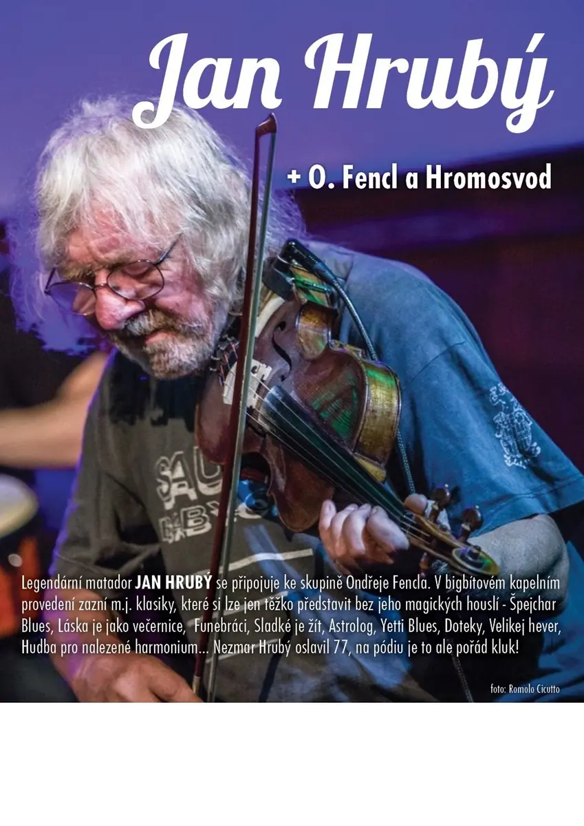 Jan Hrubý a přátelé (host: Ondřej Fencl a Hromosvod) — Music Club Žlutý pes, Pardubice