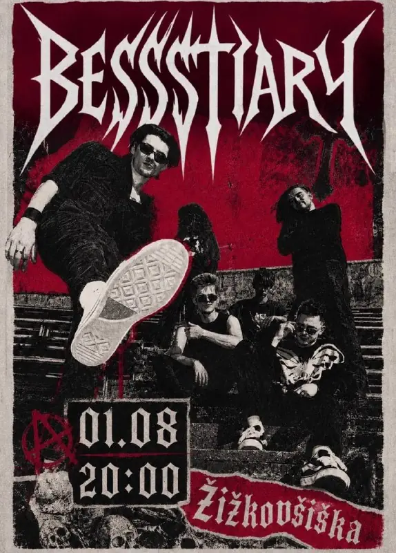 Punk-rockový koncert — Husitská 888/11, Žižkov, Praha