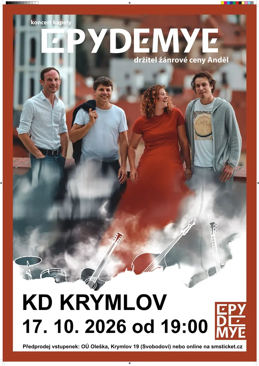 Концерт гурту Epydemye — Kulturní dům Krymlov, Kostelec nad Černými Lesy