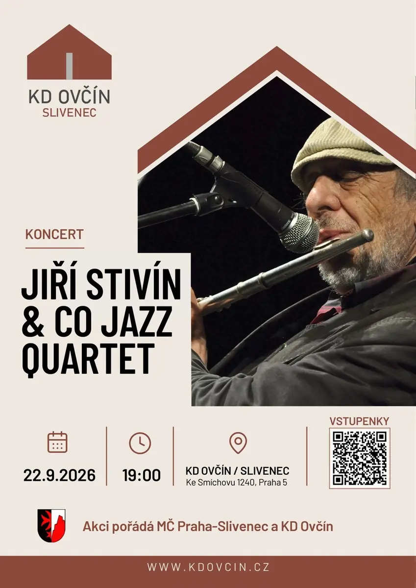 Jiří Stivín & Co Jazz Quartet — KD Ovčín, Praha