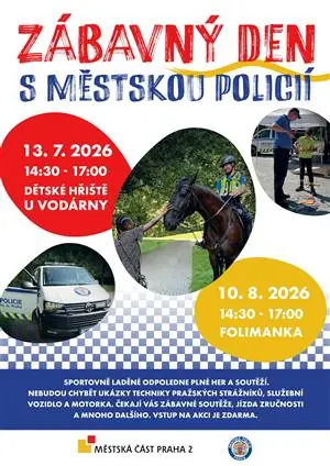 Розважальний день з міською поліцією — Praha 2, Прага