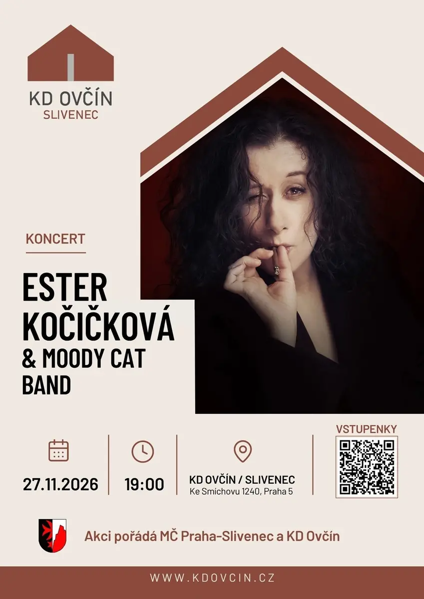 Ester Kočičková & Moody Cat Band — KD Ovčín, Prague
