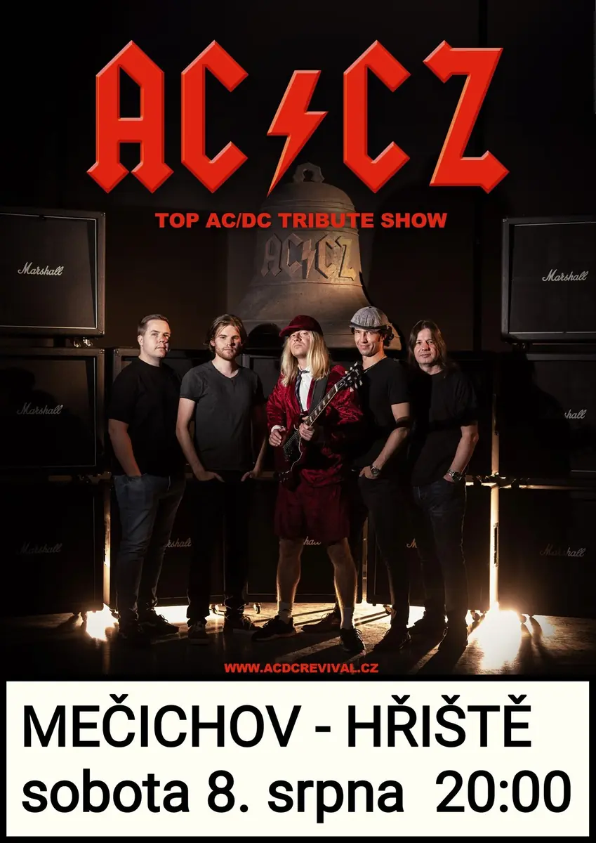 AC/CZ - Top AC/DC tribute show — Mečichov - hřiště, Mečichov