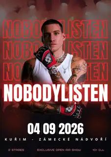 NobodyListen - zámecké nádvoří, Kuřim