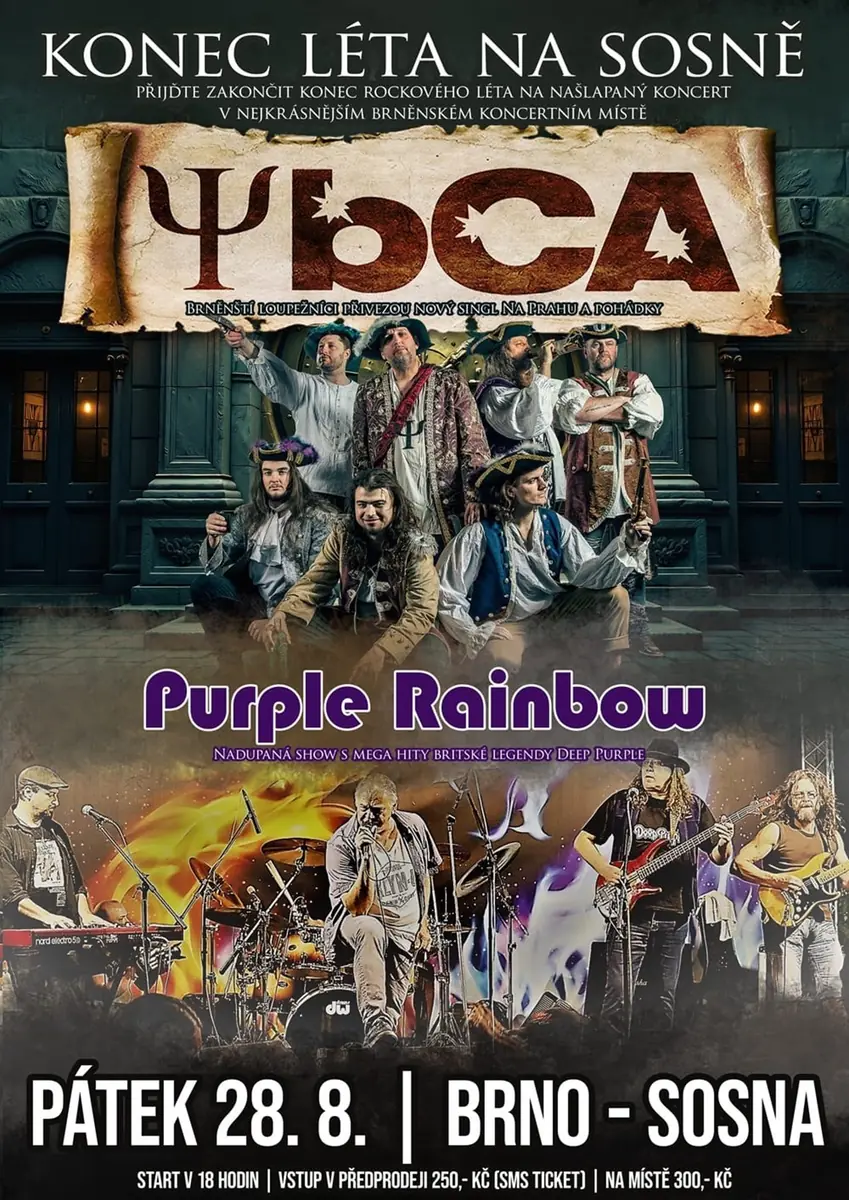 YBCA + Purple Rainbow — Zahrada u Sosny, Brno