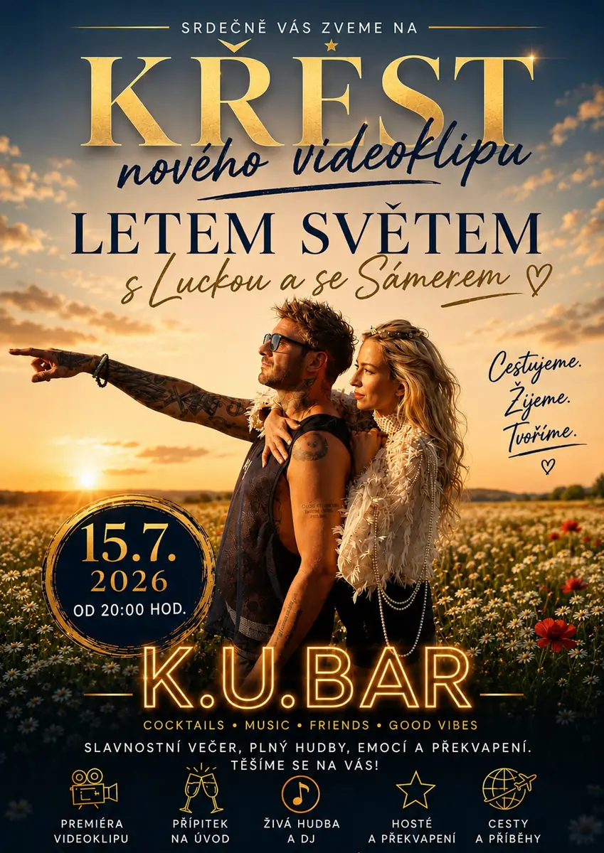 Прем'єра відеокліпу - Літом світом з Люцькою та Самером — K.U.BAR, Прага