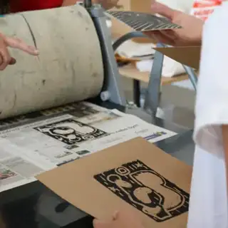 Sommeratelier 14+: Grafik im Druck