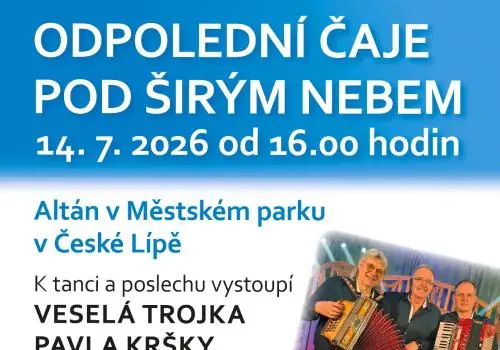 Полдник под открытым небом — Kulturní dům Crystal, Чеська-Липа