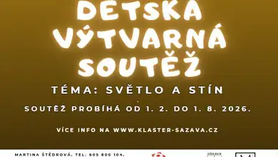 Klášter Sázava - Art Competition for Children and Youth - Theme: Light and Shadow