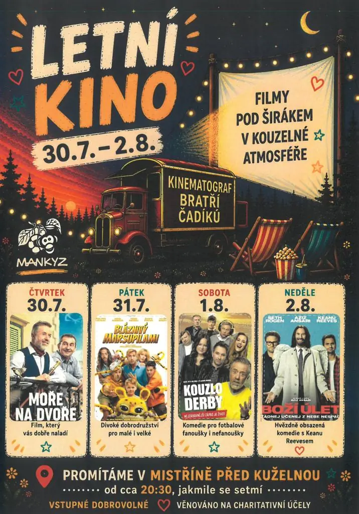 Sommerkinoabende — Obecní kulturní dům, Svatobořice-Mistřín
