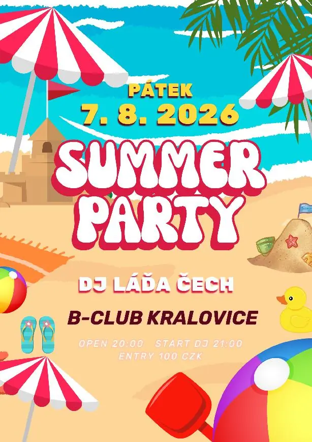 Summer Party в B Klubu Kralovice — Kulturní dům, Kralovice