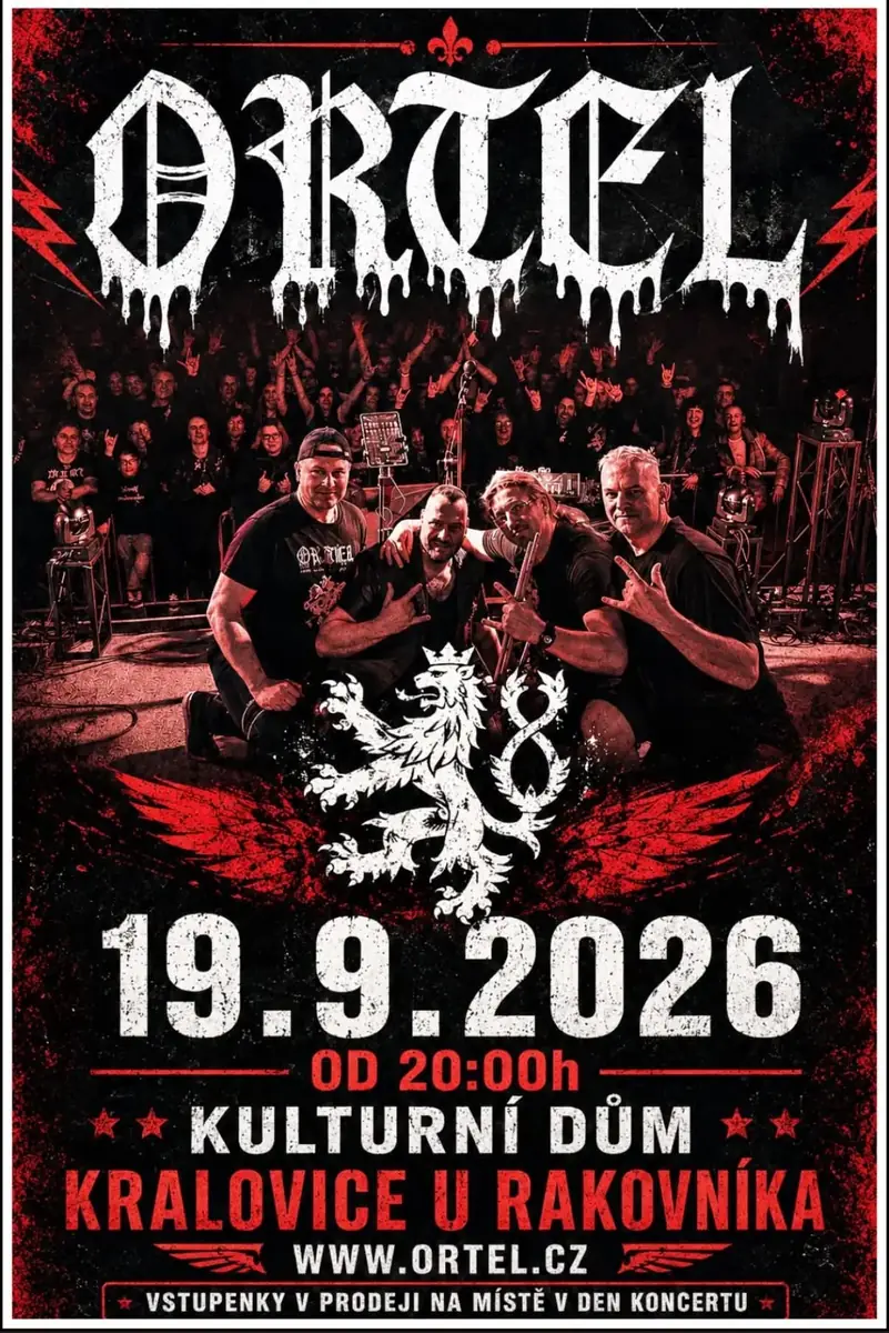 Ortel Live в Краловицах — Kulturní dům, Kralovice