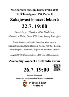 Opening Concert of Instructors