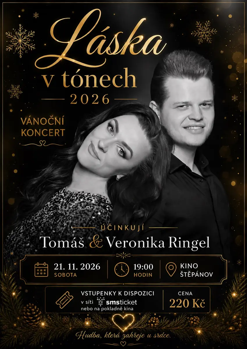 Love in Tones 2026 - Tomáš & Veronika Ringel — Kinosál, Štěpánov