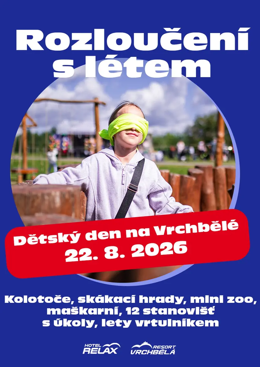 Dětský den - rozloučení s létem — Hotel Relax Vrchbělá, Bělá pod Bezdězem