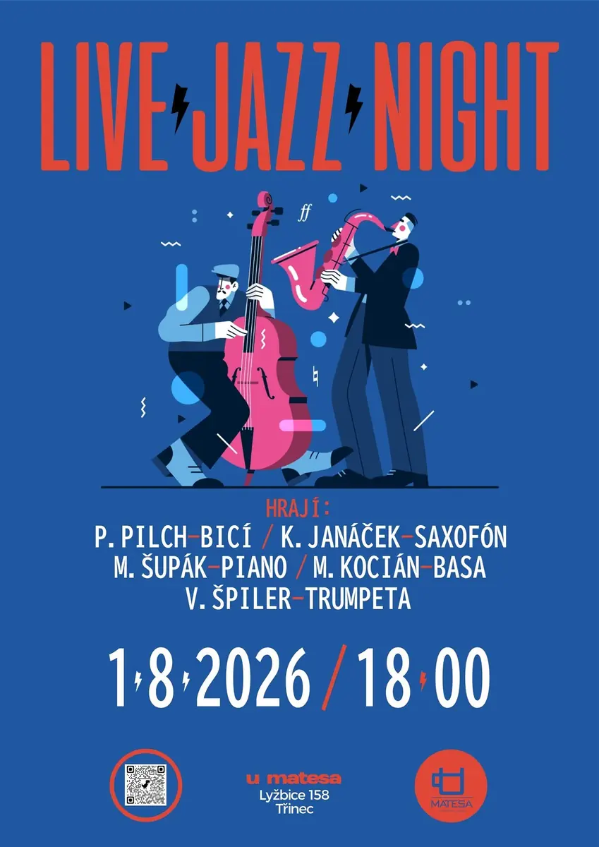 LIVE JAZZ NIGHT | LIVE MUSIC | U MATESA — U Matesa, Тршинец