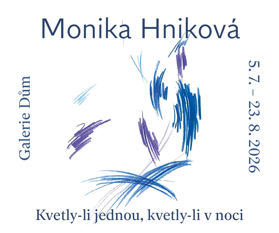 Моника Гникова - Kvetly-li jednou, kvetly-li v noci — Galerie Dům, Броумов