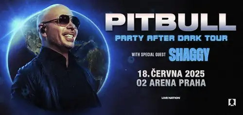 Концерт Pitbull в Праге
