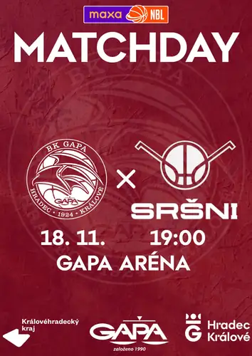 13.kolo MAXA NBL BK GAPA Hradec Králové x Sršni Písek