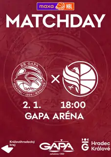 21.kolo MAXA NBL BK GAPA Hradec Králové x BK Opava