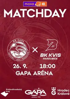 DERBY MAXA NBL BK GAPA Hradec Králové vs BK KVIS Pardubice