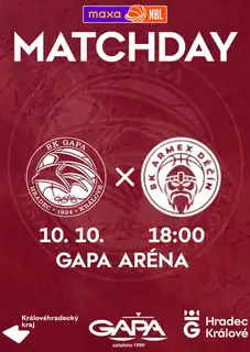 Round 6 MAXA NBL: BK GAPA Hradec Králové vs ARMEX ENERGY Děčín