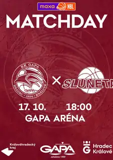 7.kolo MAXA NBL BK GAPA Hradec Králové x SLUNETA Ústi nad L.
