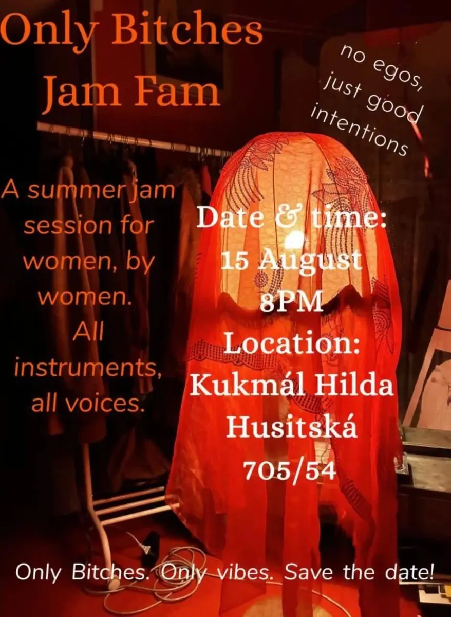 All Women Music Jam - Only Bitches Fam Jam — kumal hilda, Прага