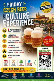 🍺 Friday Czech Beer & Culture Experience 🇨🇿