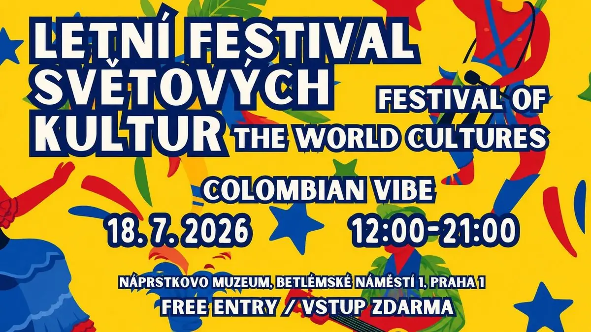 Letní festival světových kultur / Festival of the World Cultures 2026 Colombian Vibe 2026 — Národní muzeum, Praha