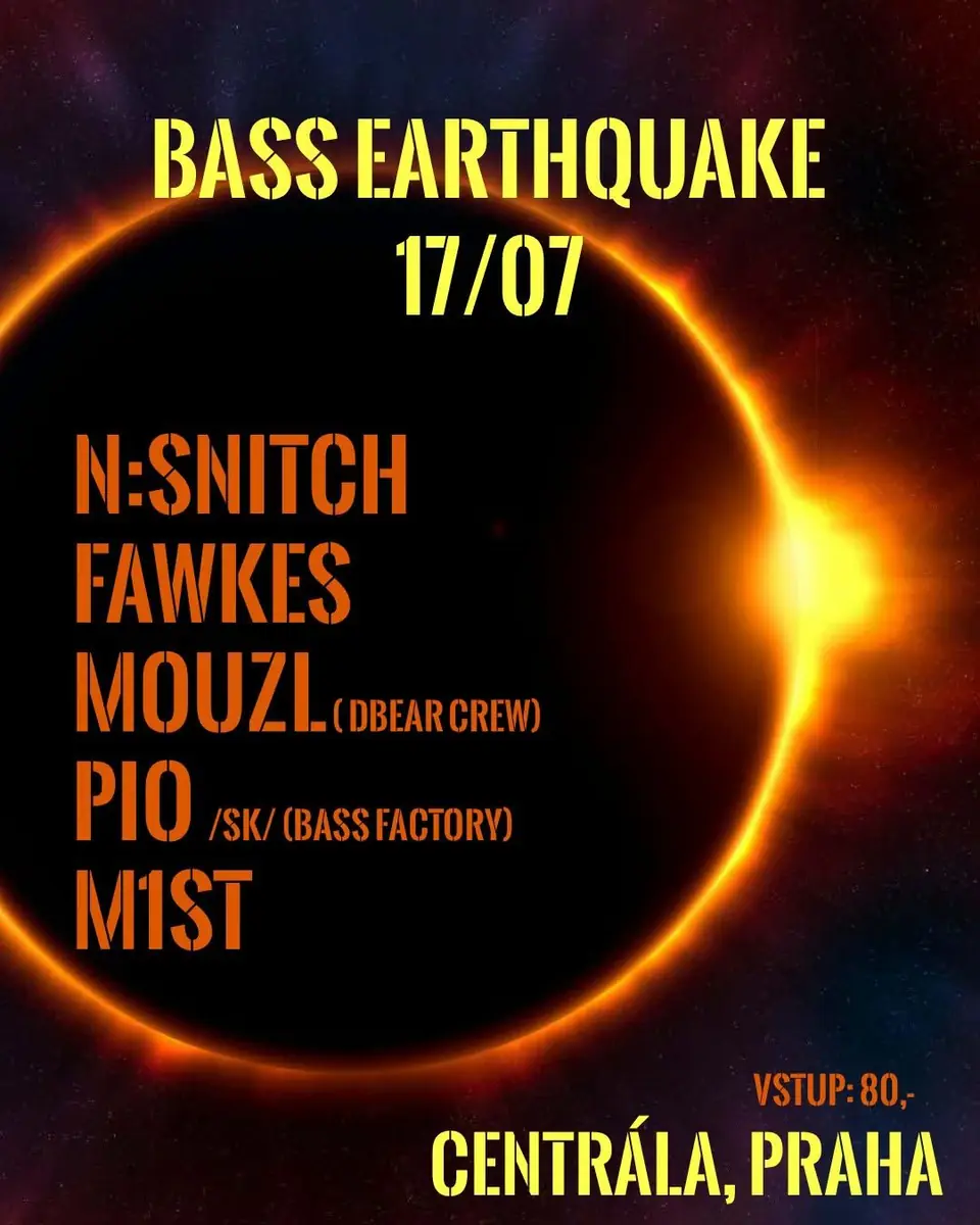 Bass Earthquake (dnb/neuro) — Прага