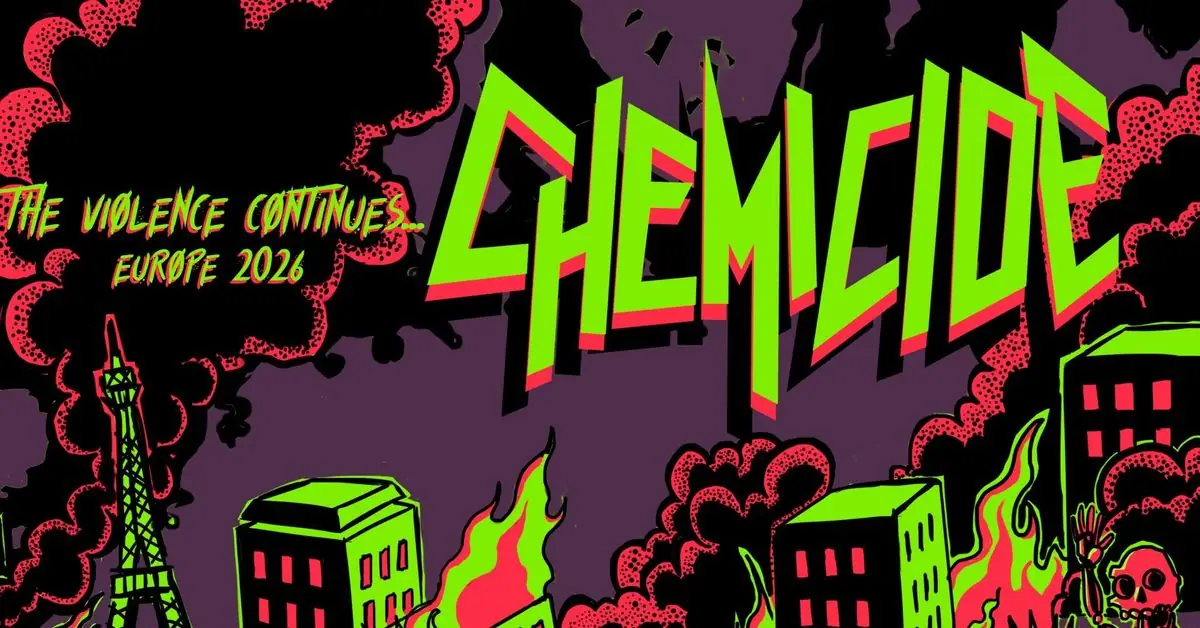 Chemicide (thrash from Costa Rica) back in Prague! — Blue Vopice, Prague